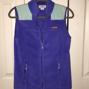 vineyard vines women's fleece BRAND NEW shel vest